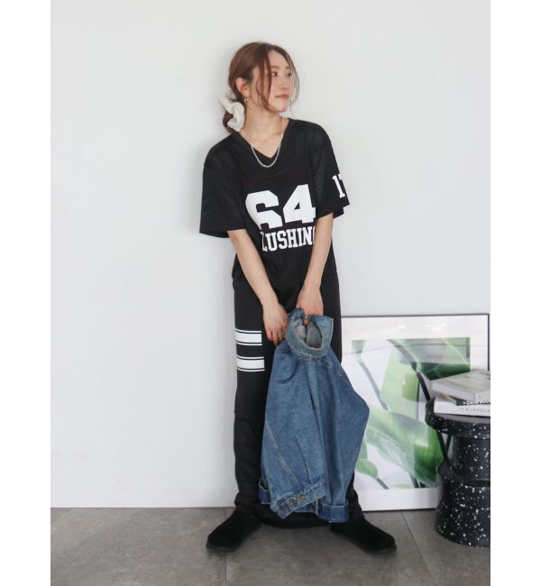 Ungrid「ロゴデザインカットワンピース」|ワンピース|