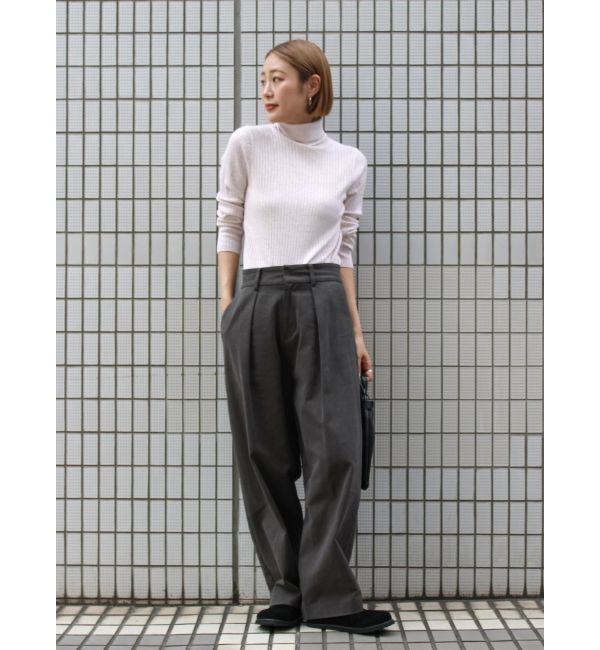 Ungrid「ウォッシャブルタートルニット」|ニット・セーター|