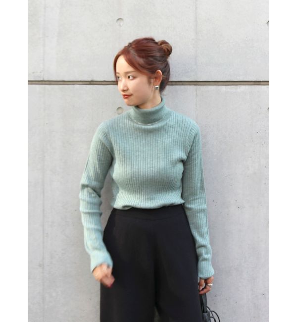 Ungrid「ウォッシャブルタートルニット」|ニット・セーター|
