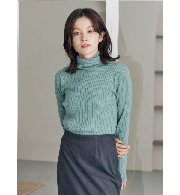 Ungrid「ウォッシャブルタートルニット」|ニット・セーター|