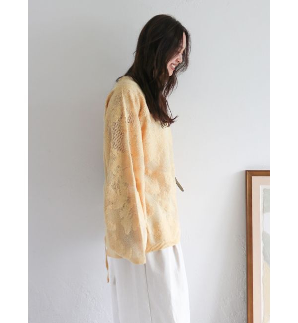 Ungrid「バックデザインシアーニット」|ニット・セーター|