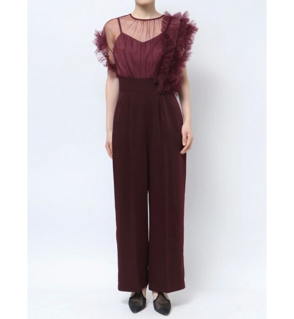 LAGUNAMOON「LADYチュールドッキングコンビネゾン」|ドレス|