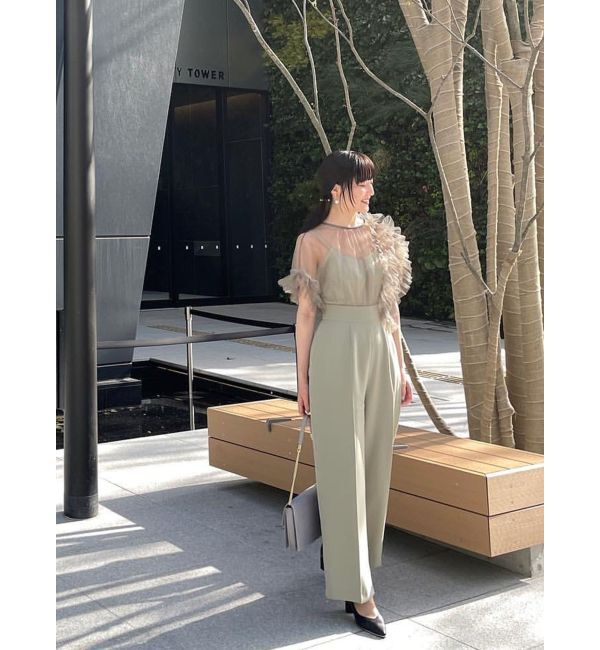 LAGUNAMOON「LADYチュールドッキングコンビネゾン」|ドレス|