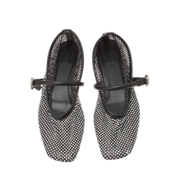 LAGUNAMOON「LADYチュールビジューパンプス」|パンプス|