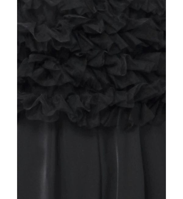 LAGUNAMOON「LADYチュールオフショルパンツドレス」|ドレス|