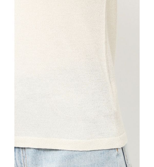 LAGUNAMOON「シアーラメボトルネックプルオーバー」|ニット・セーター|