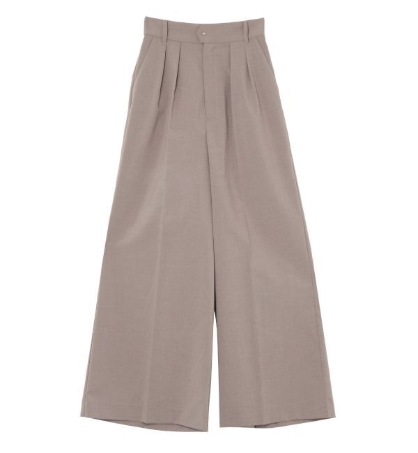 LAGUNAMOON「イージーケアワイドフレアパンツ」|その他|