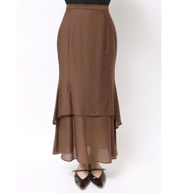 LAGUNAMOON「セミシアーティアードスカート」|スカート|