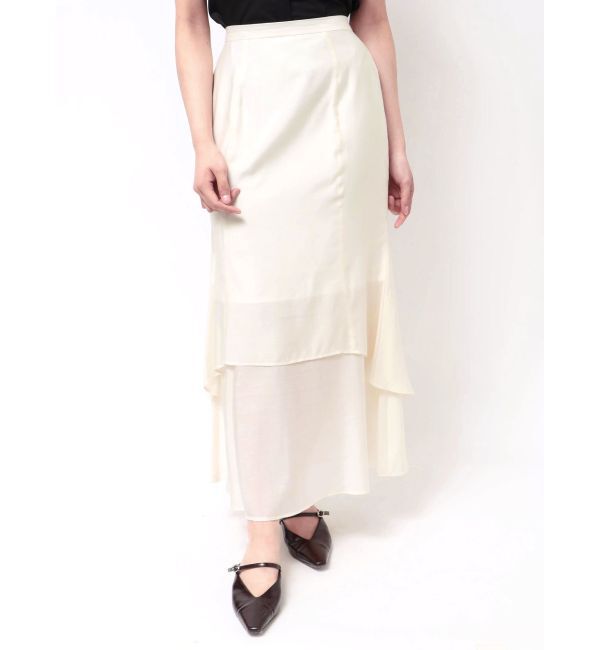 LAGUNAMOON「セミシアーティアードスカート」|スカート|
