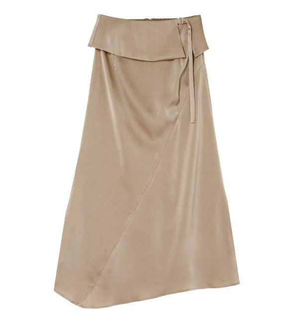 LAGUNAMOON「ラペルベルトセットナローフレアスカート」|スカート|