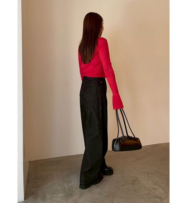 LAGUNAMOON「スパークラメリボンニットアンサンブル」|ニット・セーター|