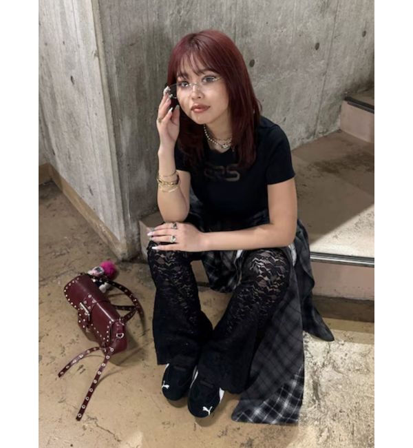 EVRIS「ERSカッティングショートTシャツ」|Tシャツ・カットソー|