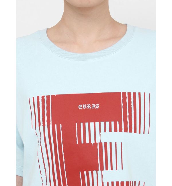 EVRIS「フロントロゴオーバーサイズTシャツ」|Tシャツ・カットソー|