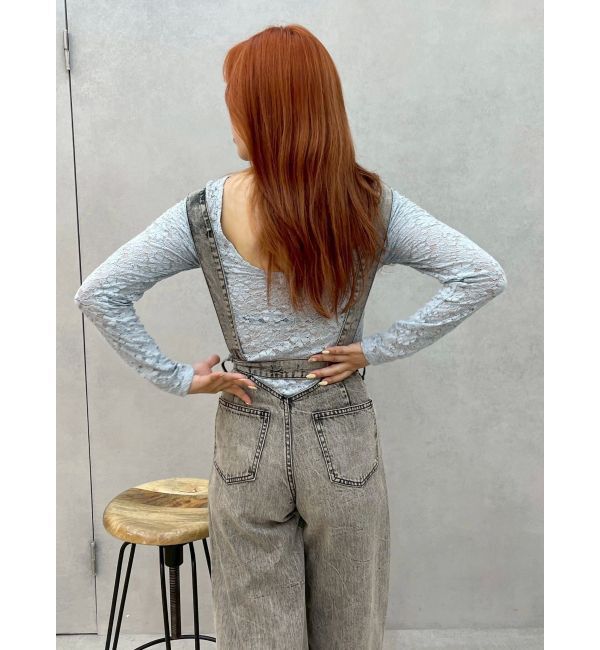 EVRIS「バックオープンレーストップス」|Tシャツ・カットソー|