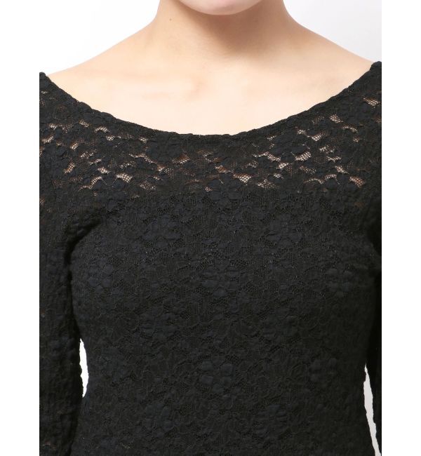 EVRIS「バックオープンレーストップス」|Tシャツ・カットソー|