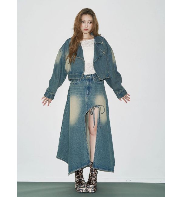 EVRIS「バックオープンレーストップス」|Tシャツ・カットソー|