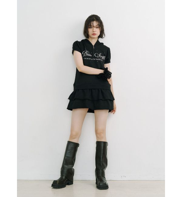 jouetie「ロゴフリルミニワンピース」|ワンピース|