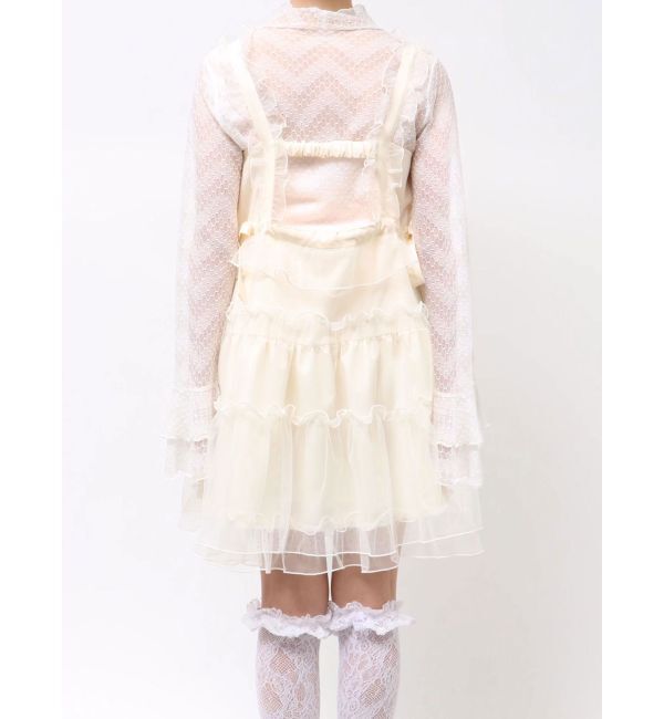 merry jenny「チュールドロストミニキャミワンピース」|ワンピース|