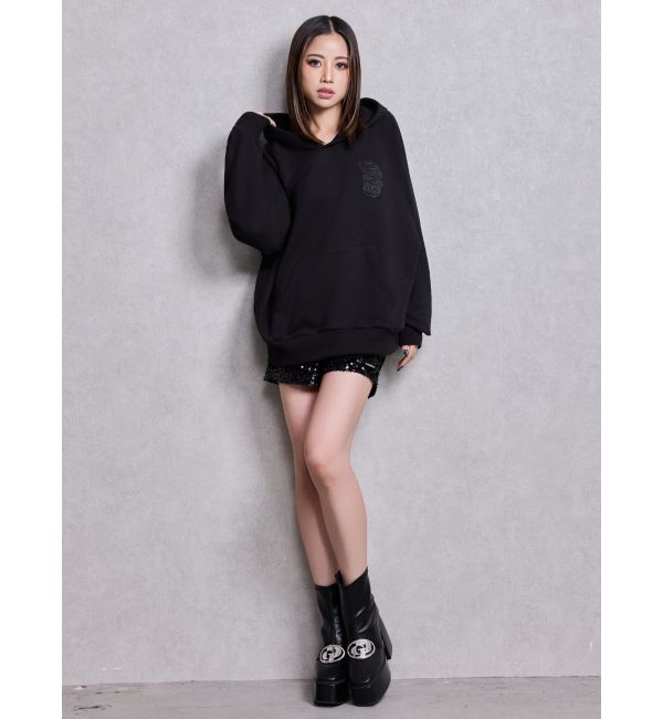 GYDA「GYDAスパンコールベロアショートパンツ」|その他|