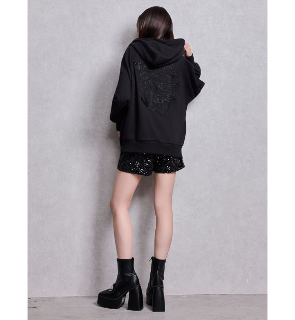 GYDA「GYDAスパンコールベロアショートパンツ」|その他|