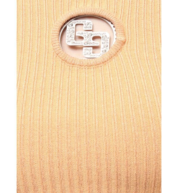 GYDA「GG bijou MOLDラメニットトップス」|ニット・セーター|