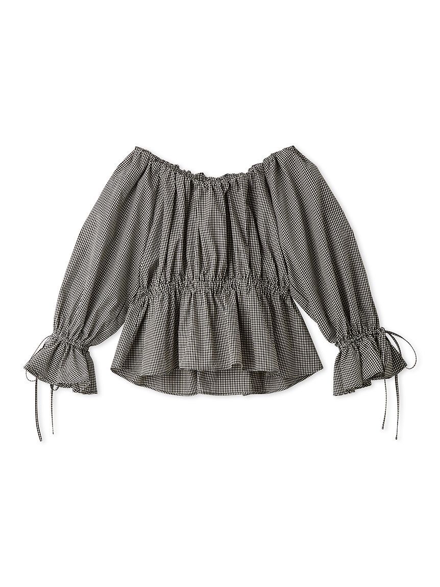 Mila Owen「ペプラムシルエットオフショルブラウス」|シャツ・ブラウス|