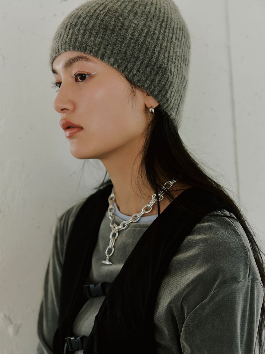 emmi atelier「オーガニックコットン強撚天竺トップス」|Tシャツ・カットソー|