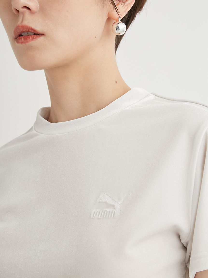 PUMA「【emmi&times;PUMA】T7 TEE」|Tシャツ・カットソー|