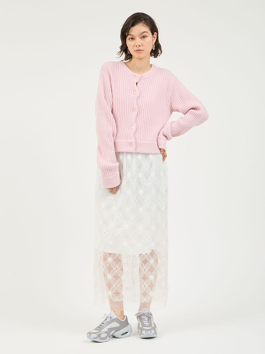 emmi atelier「フラワーチュールスカート」|スカート|