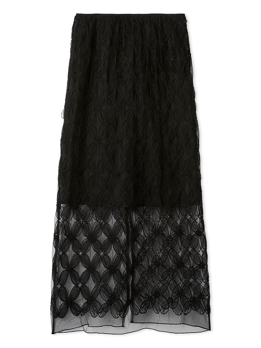 emmi atelier「フラワーチュールスカート」|スカート|