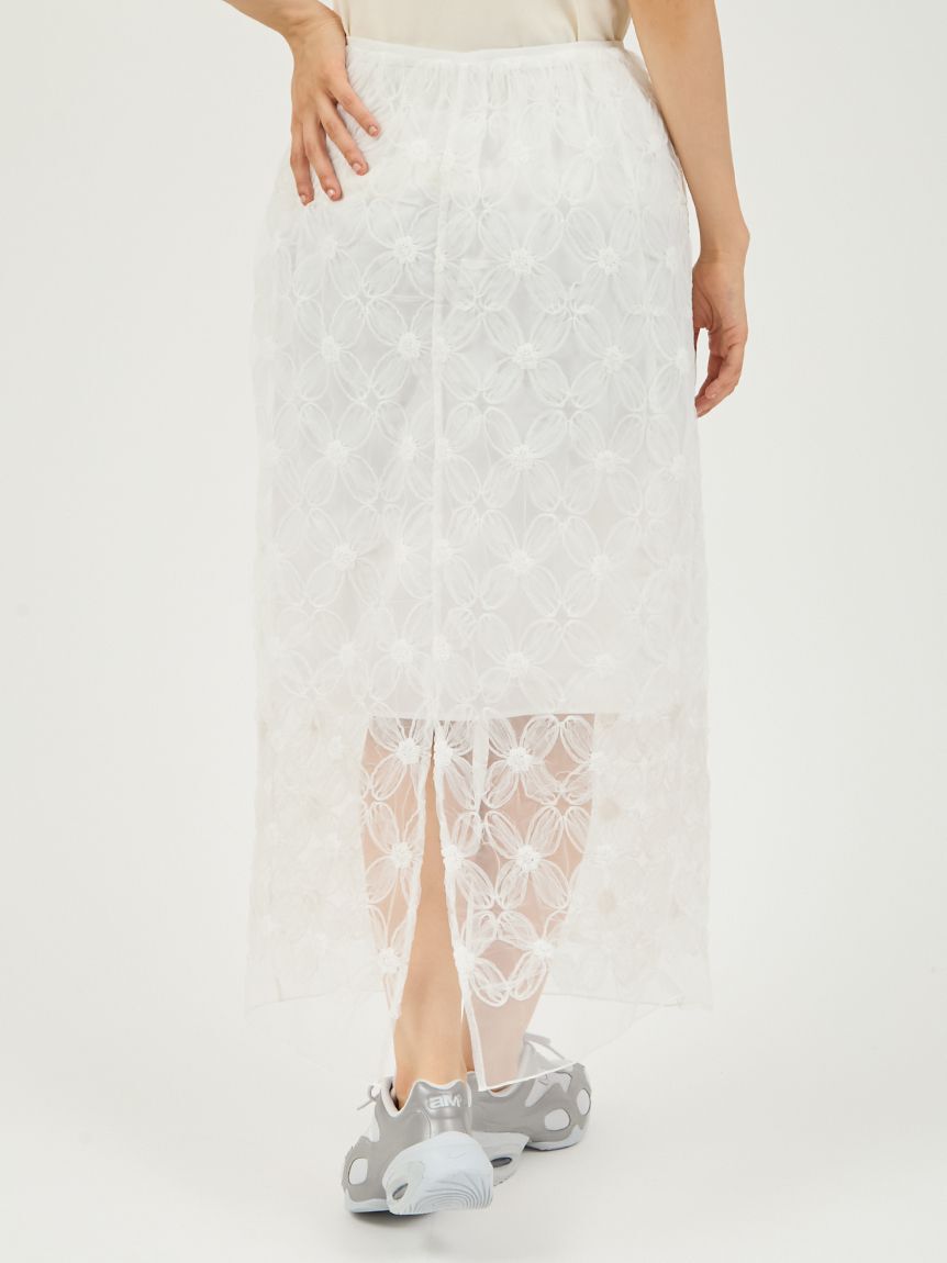 emmi atelier「フラワーチュールスカート」|スカート|