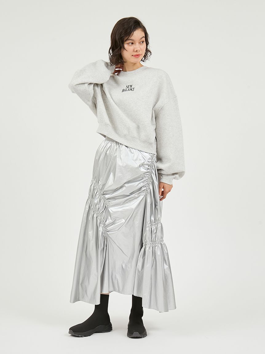 emmi atelier「ギャザーディテールボリュームスカート」|スカート|