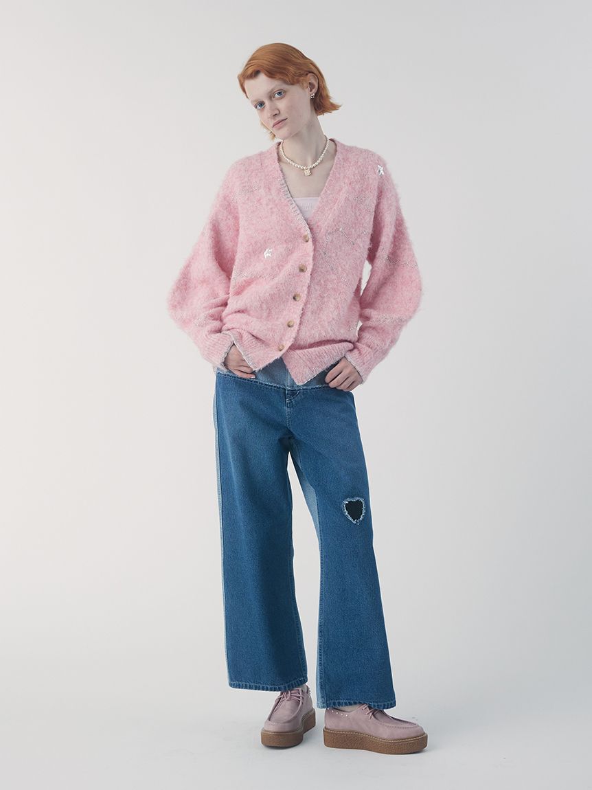 FURFUR「パッチワークデニムパンツ」|デニム|