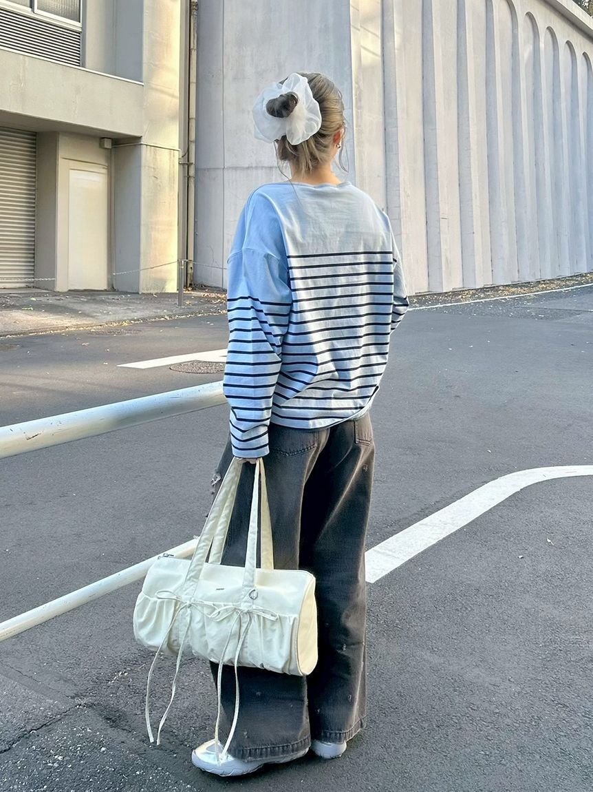 FURFUR「【新色追加】レースクラッシュデニムパンツ」|デニム|