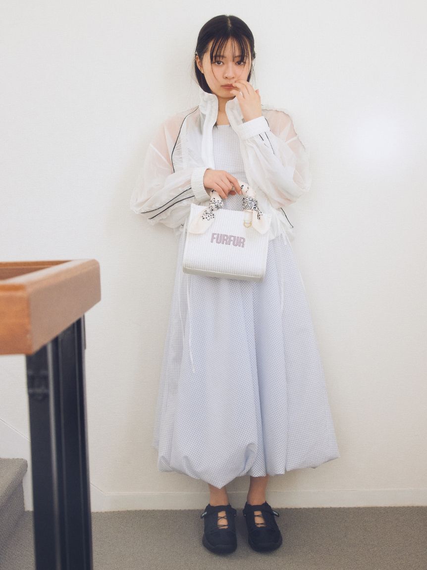 FURFUR「ツイード&times;ベロアヘアクリップセット」|ヘアバンド|