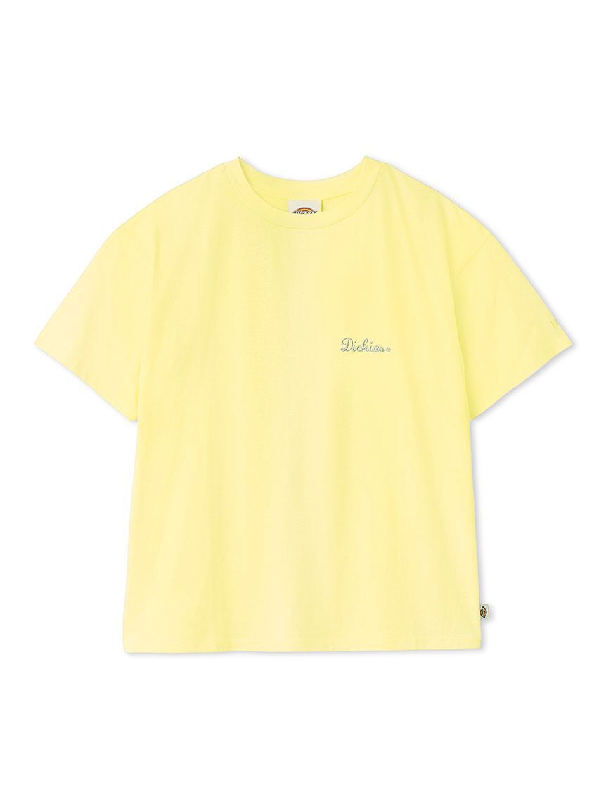 FRAY I.D「【FRAY I.D｜Dickies】エンブロイダリーロゴTシャツ」|Tシャツ・カットソー|YEL