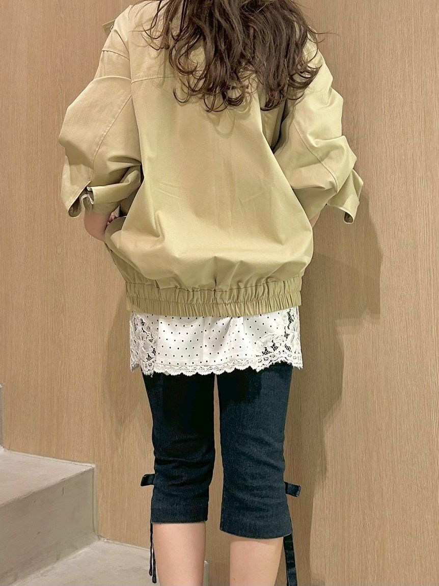 LILY BROWN「ヴィンテージスリップサテンミニワンピース」|ワンピース|