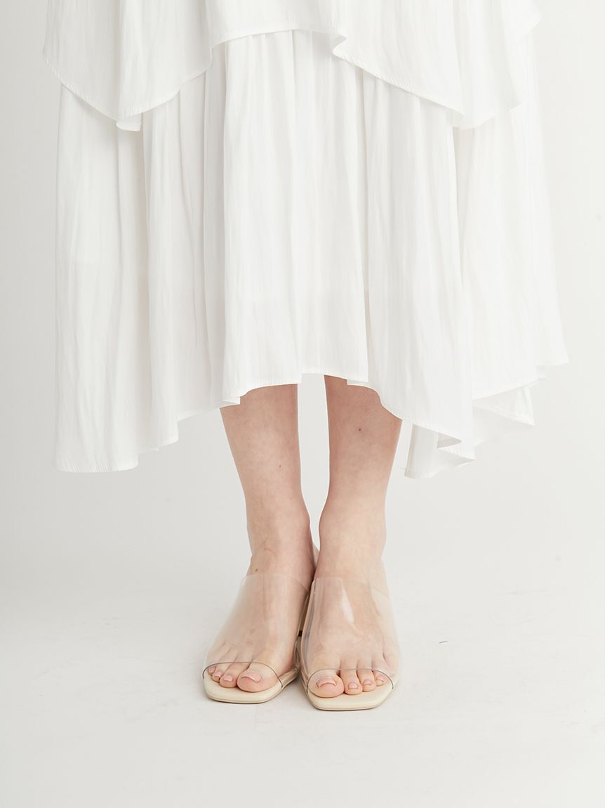 CELFORD「アシンメトリーティアードスカート」|スカート|