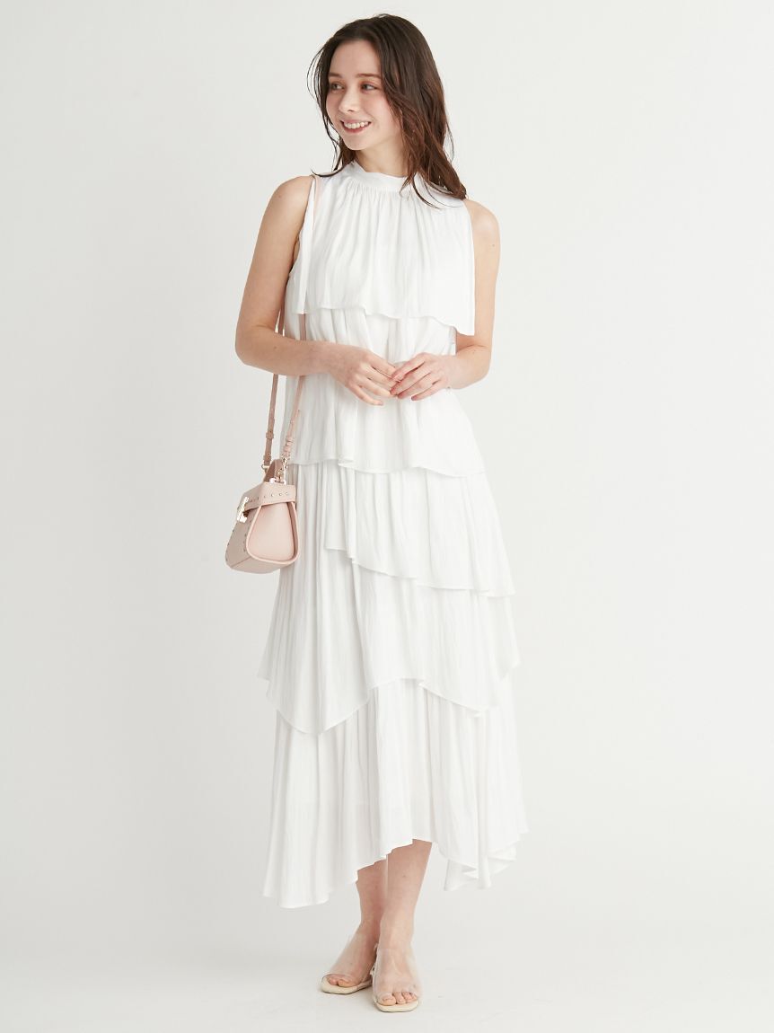 CELFORD「アシンメトリーティアードスカート」|スカート|