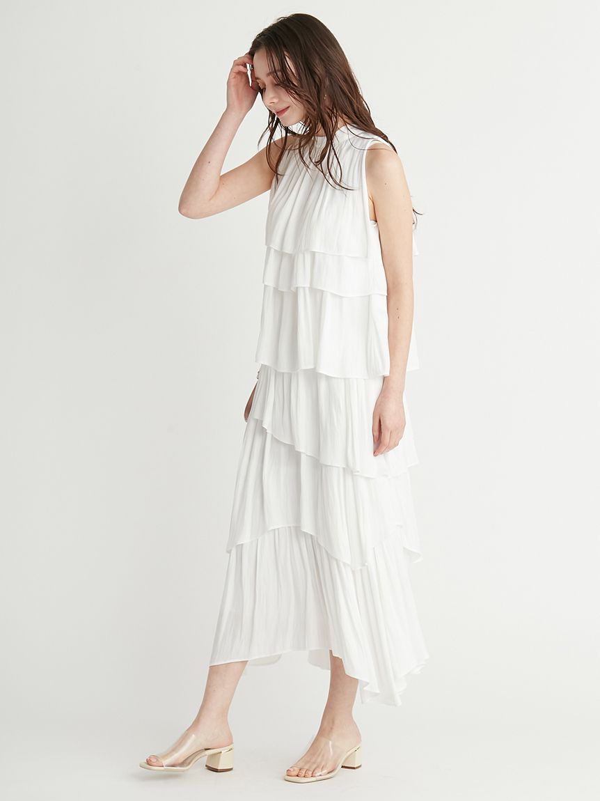 CELFORD「アシンメトリーティアードスカート」|スカート|