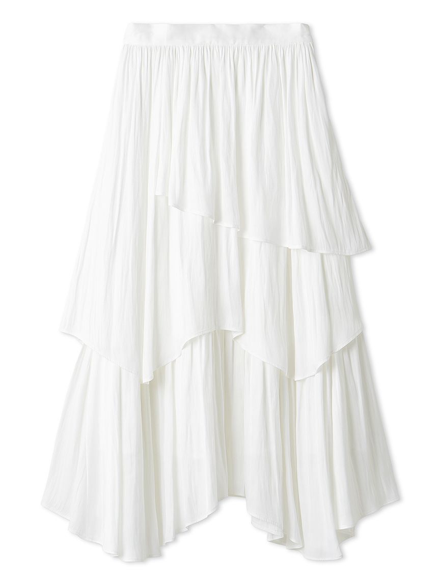 CELFORD「アシンメトリーティアードスカート」|スカート|