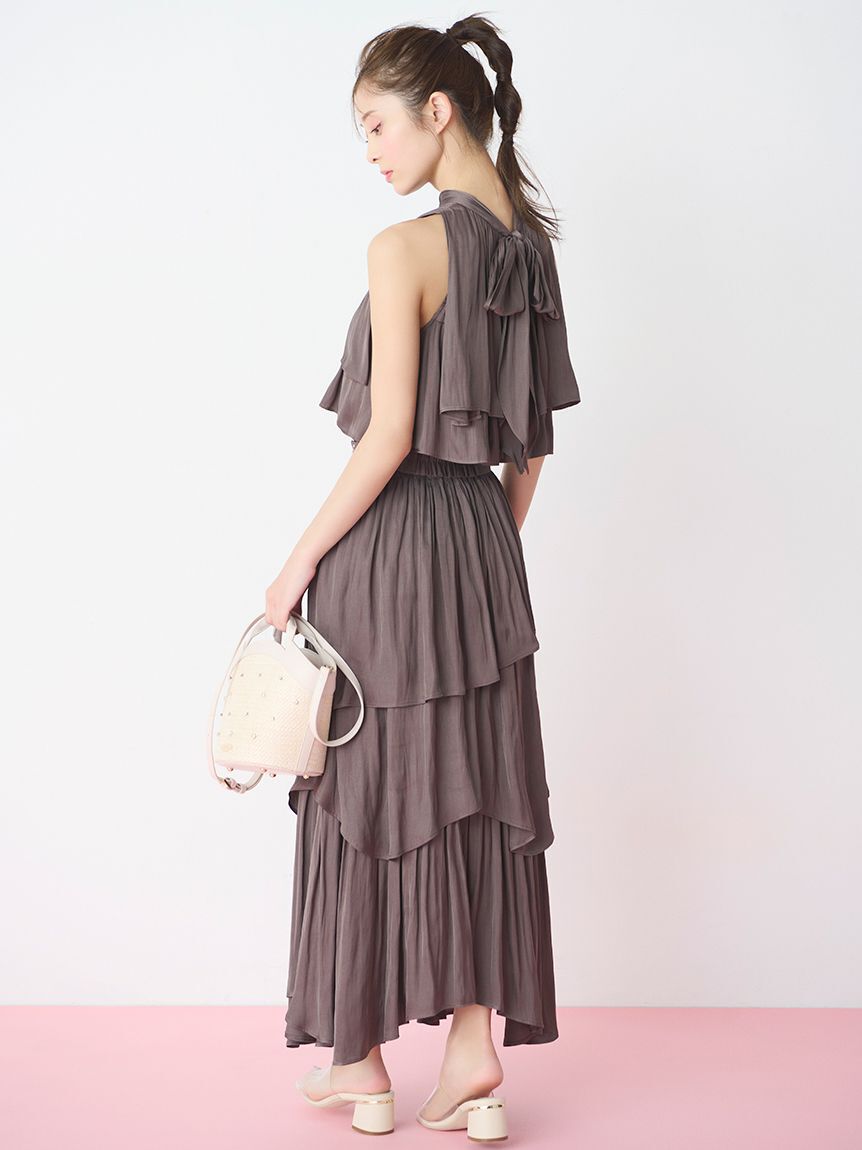 CELFORD「アシンメトリーティアードスカート」|スカート|