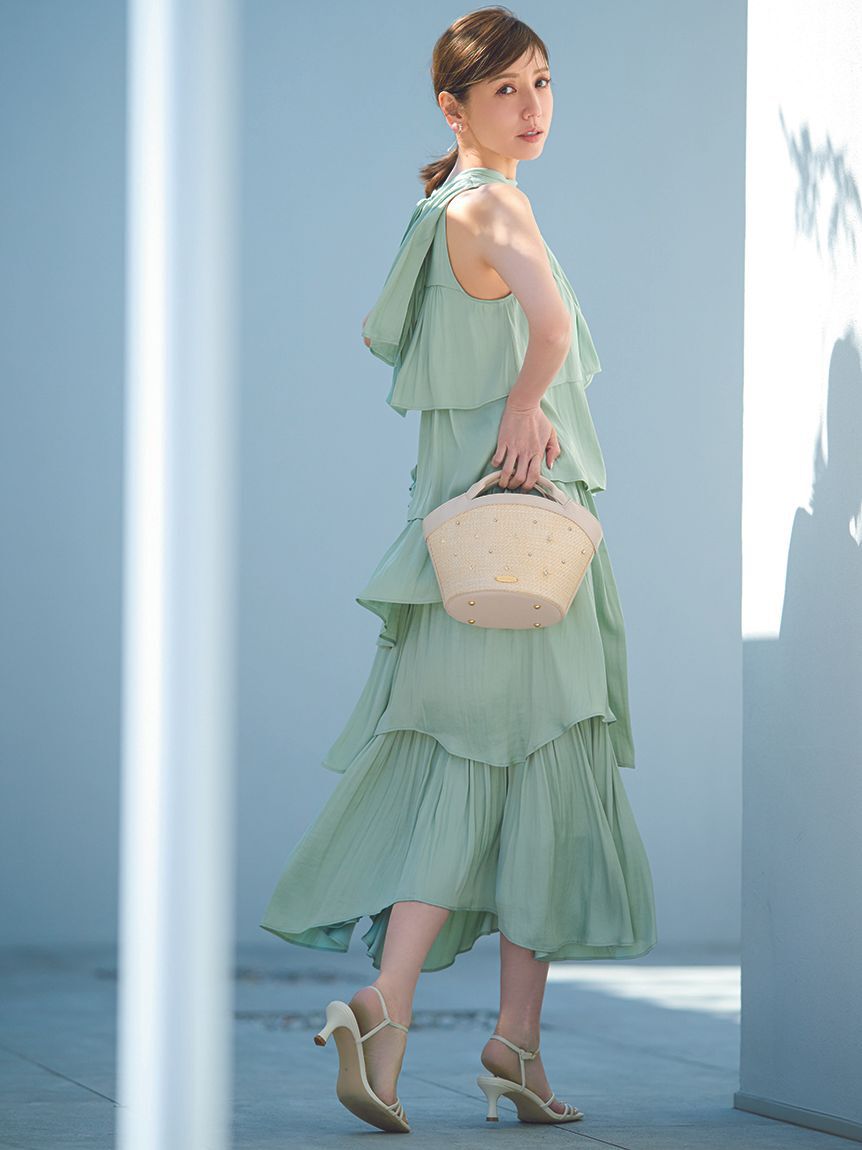 CELFORD「アシンメトリーティアードスカート」|スカート|MNT