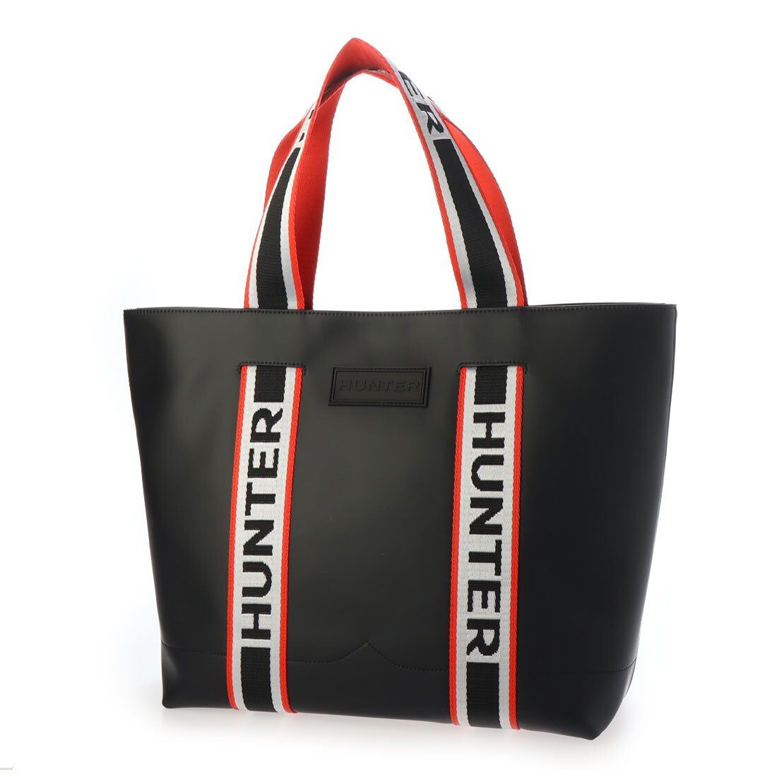 HUNTER「オリジナル ラバライズドレザー トートバック」|トートバッグ|BLK