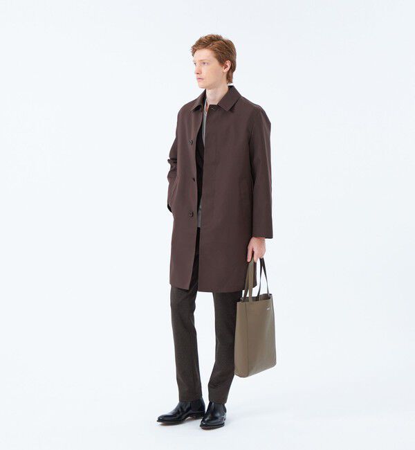 MACKINTOSH PHILOSOPHY「シンセティックシュリンクレザー バーチカルトート」|トートバッグ|