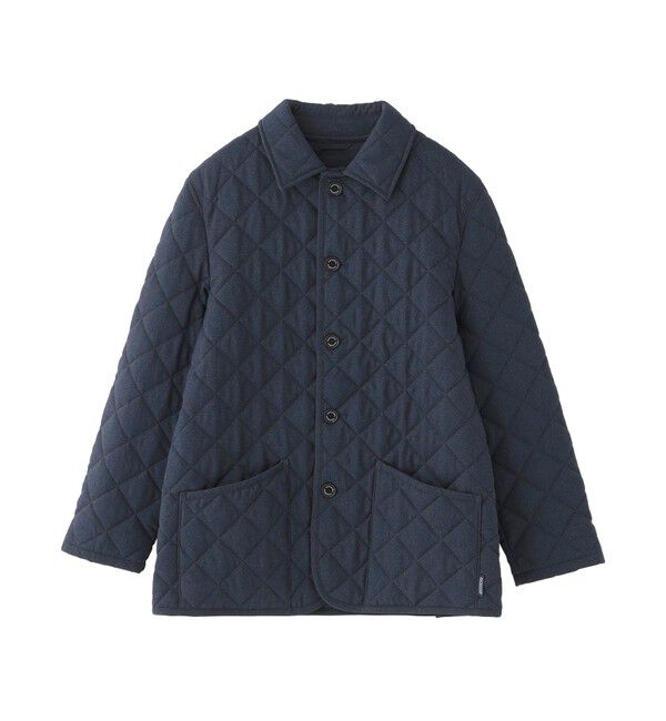 MACKINTOSH PHILOSOPHY「【WEB&一部店舗限定】ウール調ピンヘッド WARENFORD （ウァレンフォード ）」|ブルゾン・スタジャン|ブルー