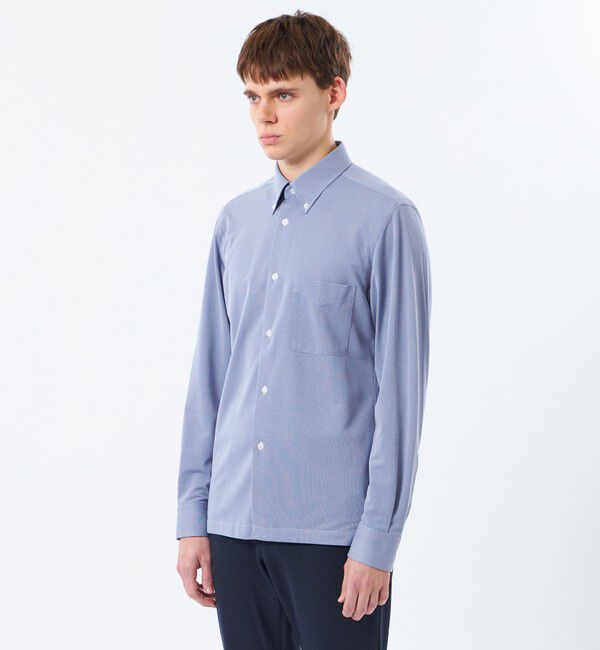 MACKINTOSH PHILOSOPHY「トロッター シャツ スクエアボタンダウン トリコットバリエーション」|シャツ・ブラウス|