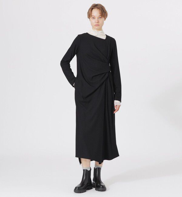  「カットソーニュアンスワンピース」|ワンピース|