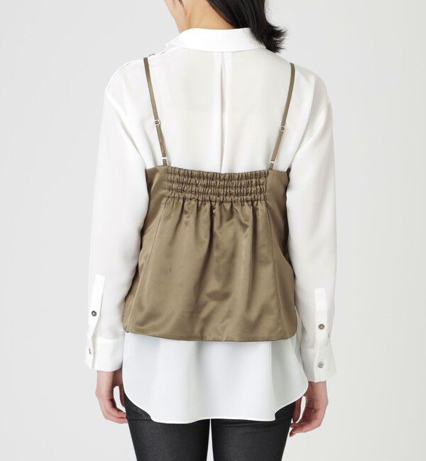  「【ドラマ着用商品】キャミコルセットブラウス」|シャツ・ブラウス|