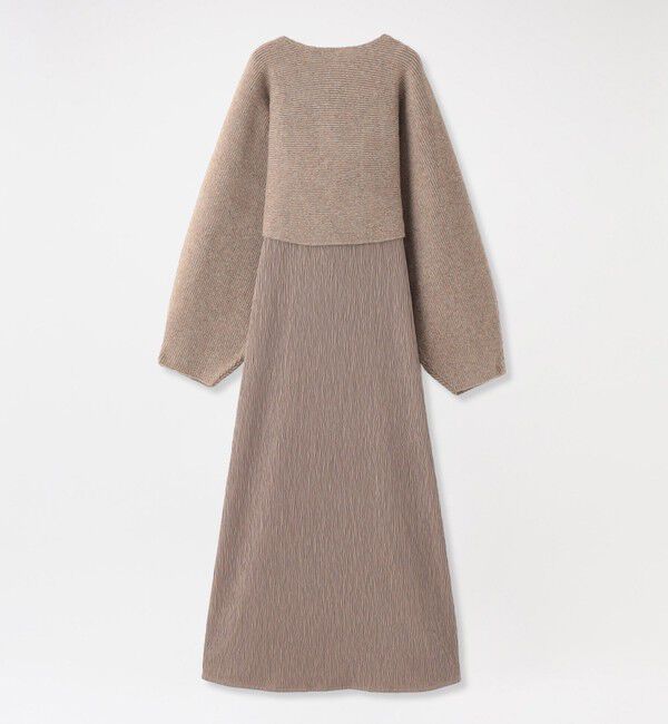  「ニットコンビワンピース」|ワンピース|
